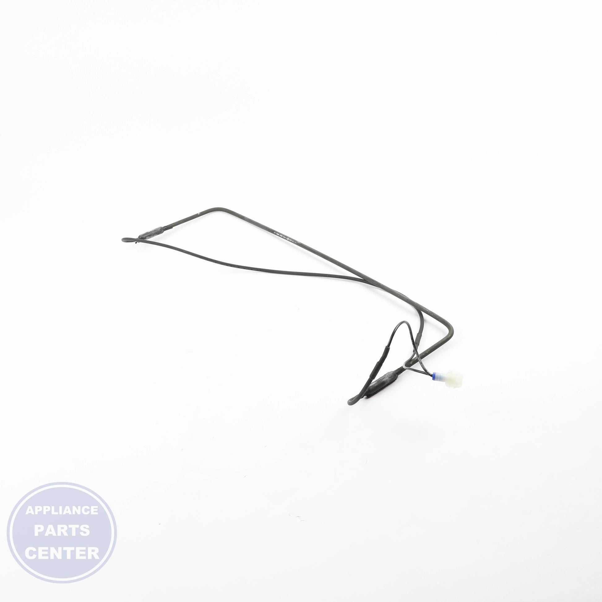 HEATER DEFROST WR51X10125 - Side view with precise measurements