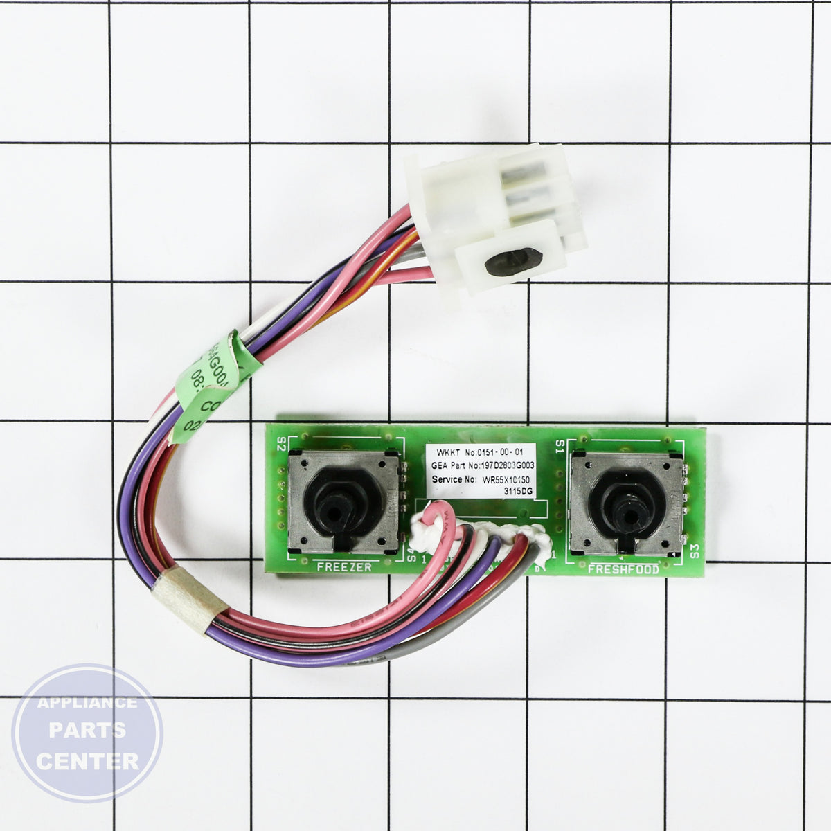 BRD/HARNESS ASSY WR55X10150 - Detailed view of durable construction for lasting performance