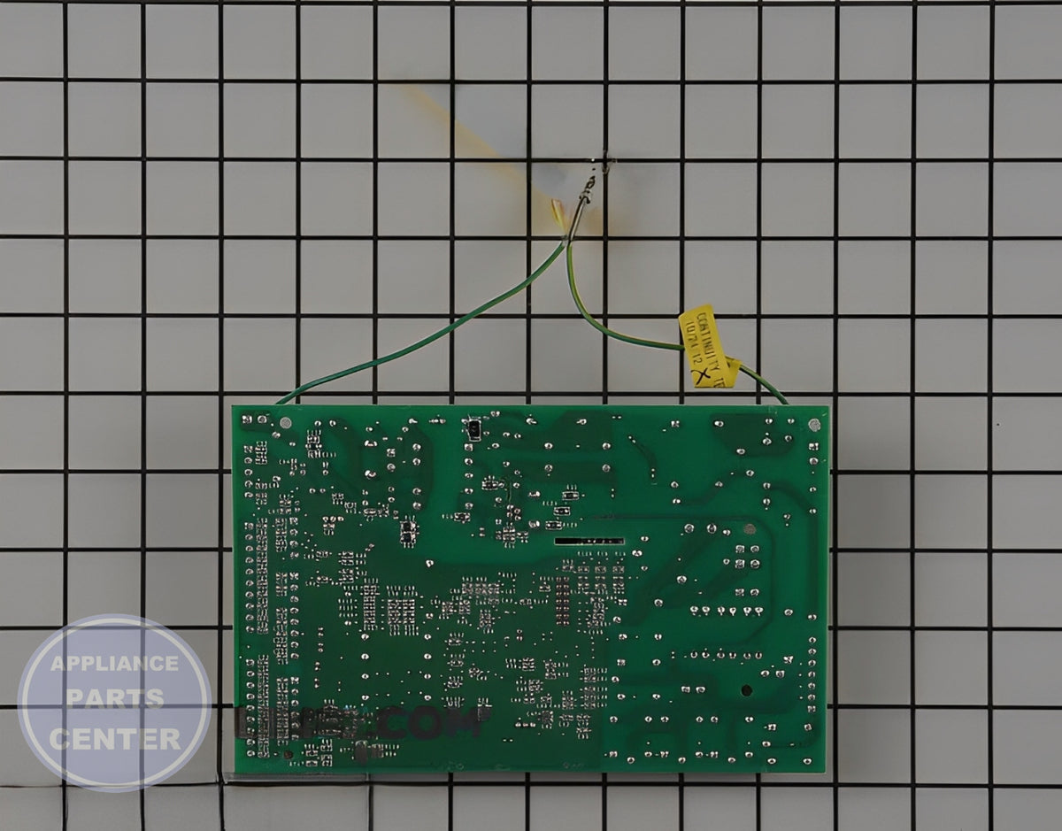 Main Control Board WR55X11022 - Detailed view of circuit board and timer details