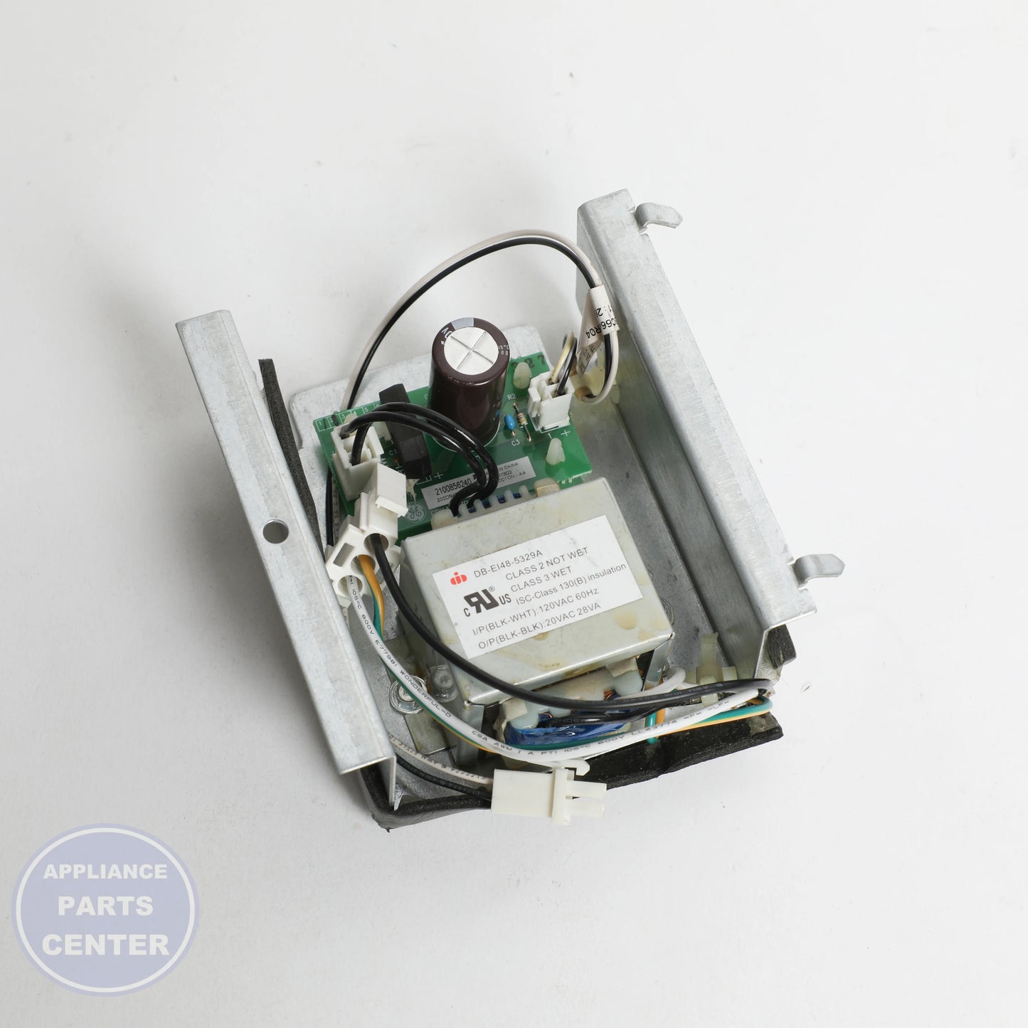 GEH BRACKET TX PWR BRD ASM WR55X11026 - Main view showing secure mounting for GEH refrigerator models