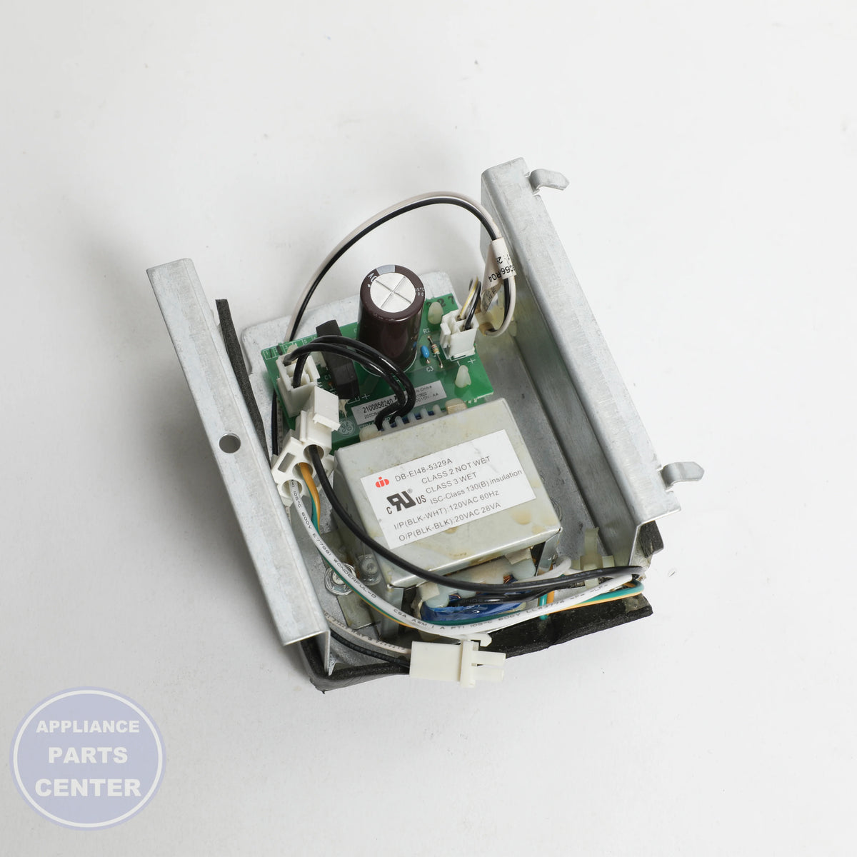 GEH BRACKET TX PWR BRD ASM WR55X11026 - Main view showing secure mounting for GEH refrigerator models