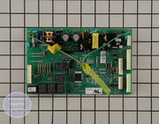 GE REFRIGERATOR MAIN CONTROL BOARD ASSEMBLY WR55X11070 - Main view showing control panel for specific GE models