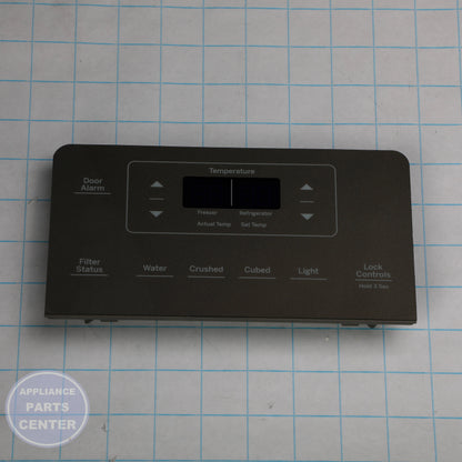 INTERFACE DISPENSER ASM WR55X20459 - Side view with 10 lbs ice capacity