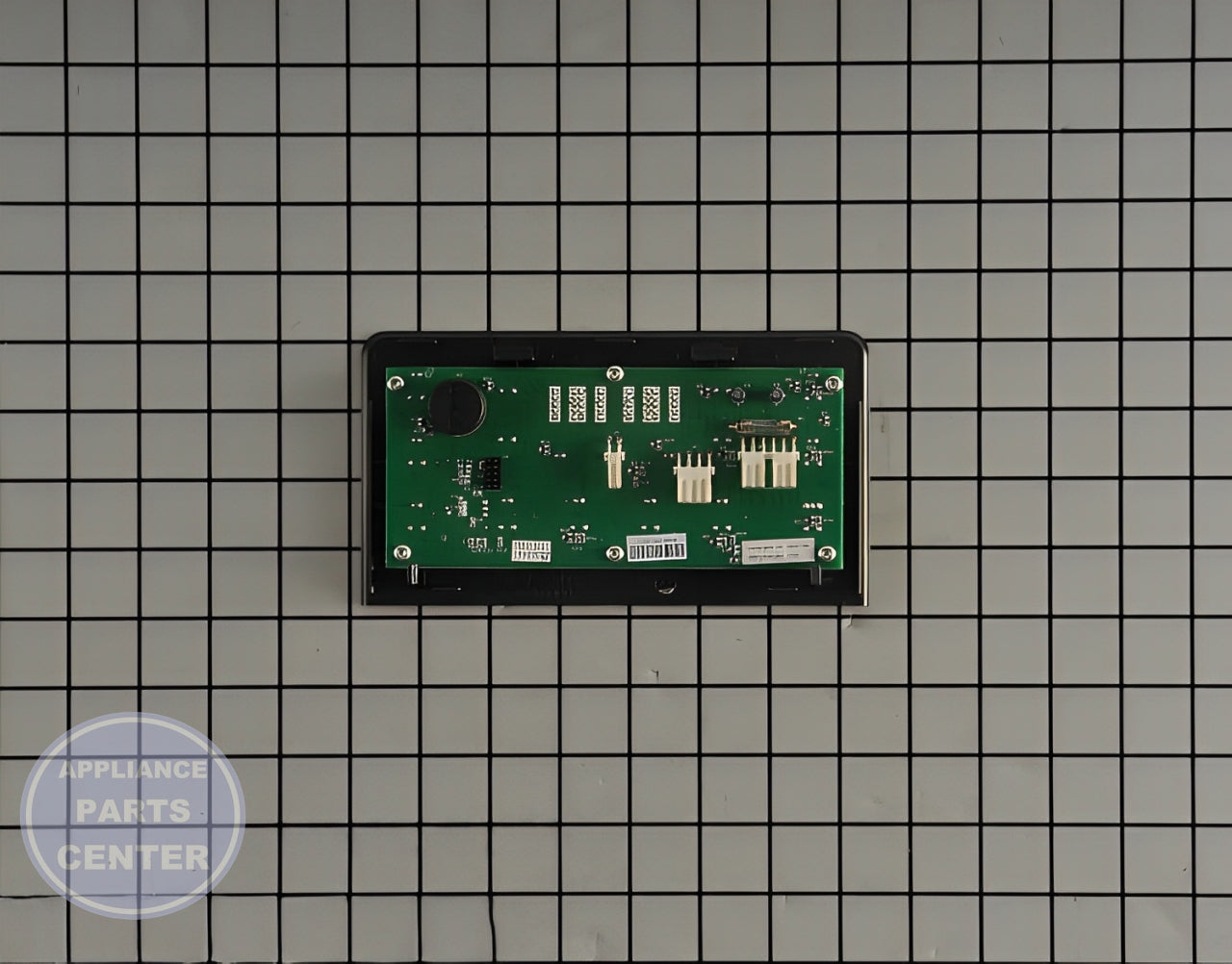 GE REFRIGERATOR DISPENSER INTERFACE ASSEMBLY WR55X20464 - Main view showing Circuit Board & Timer for GEN Refrigerator models