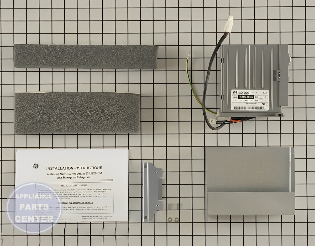 GE REFRIGERATOR INVERTER KIT WR55X20817 - Main view showing Circuit Board & Timer for GEN Refrigerator
