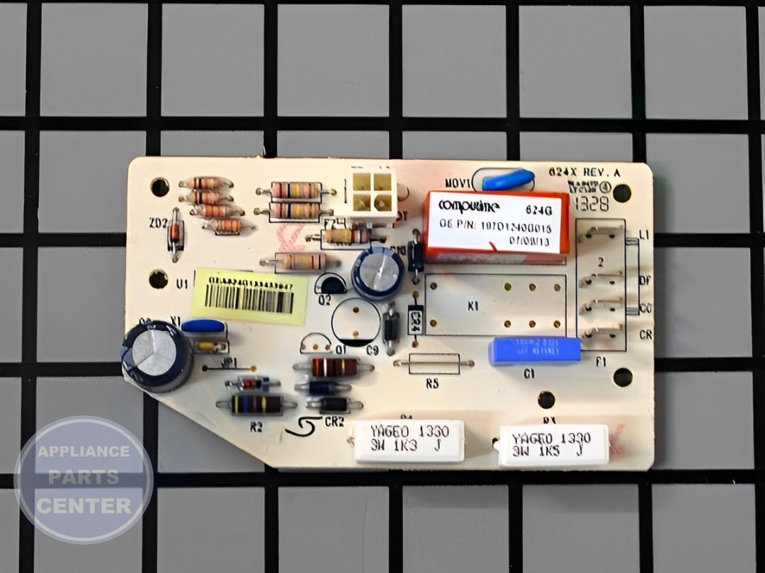 GE REFRIGERATOR CONTROL BOARD WR55X21623 - Detailed view of energy-efficient technical details