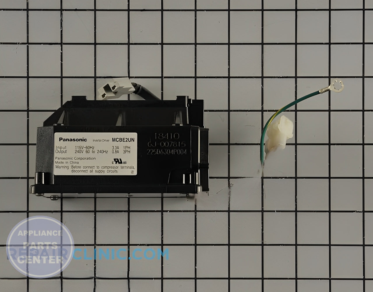 GE Inverter Board WR55X23123 - Main view showing energy-efficient operation for GE models XYZ and ABC