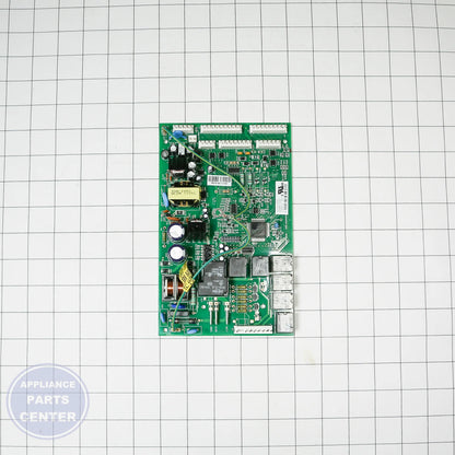 GEH BOARD ASM MAIN CONTROL WR55X23354 - Installation in specific model showing mounting points