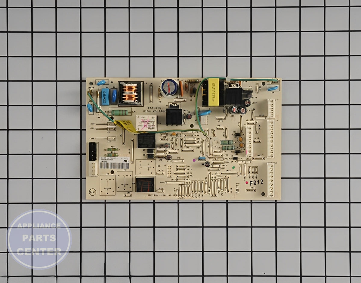 GE Control Board WR55X23924 - Main view showing temperature control for GE Refrigerator models
