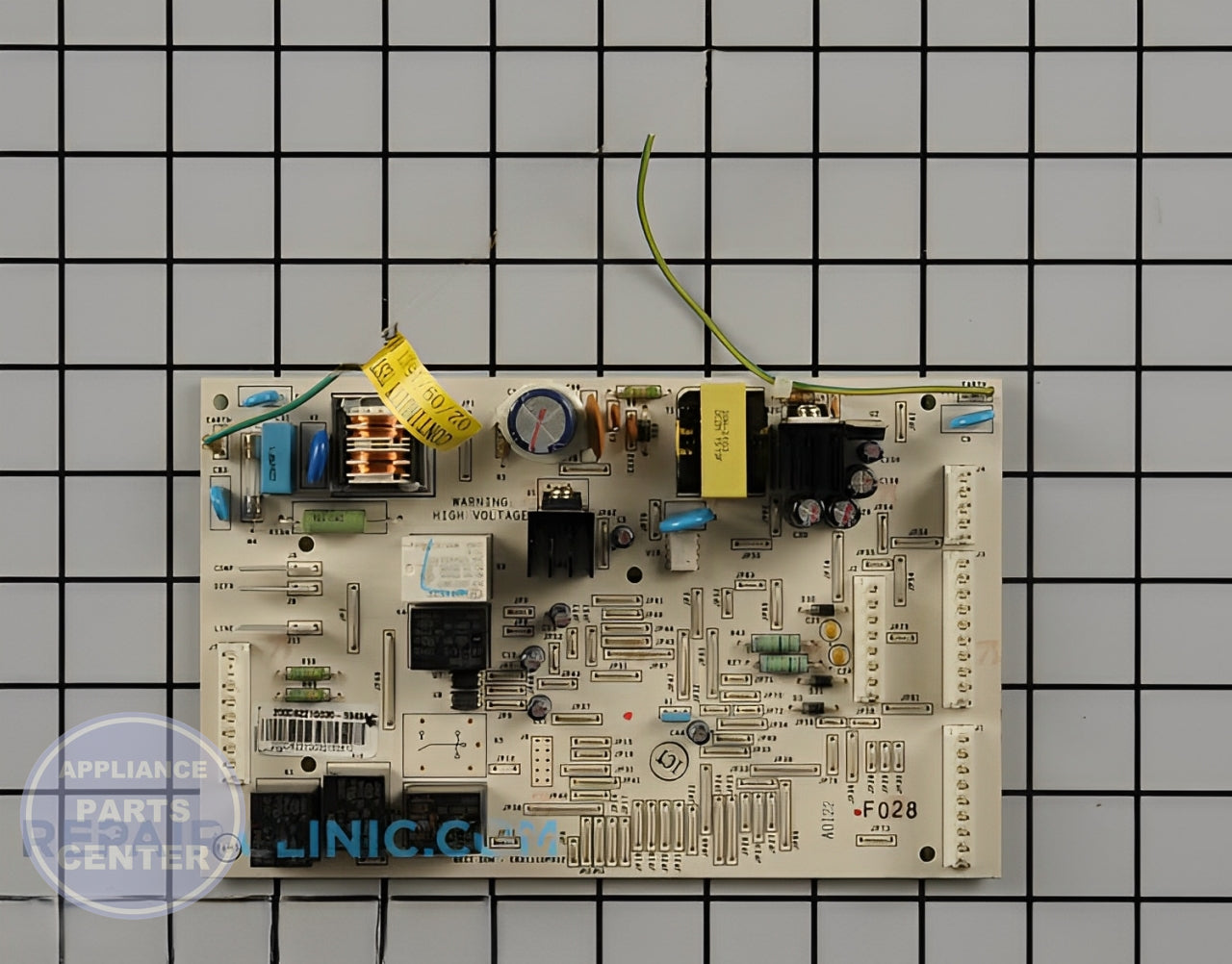 GE REFRIGERATOR MAIN ELECTRONIC CONTROL BOARD ASSEMBLY WR55X24347 - Main view showing energy-efficient technology for various GE models