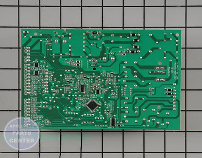 Main Control Board WR55X26827 - Detailed view of circuit board and timer specifications