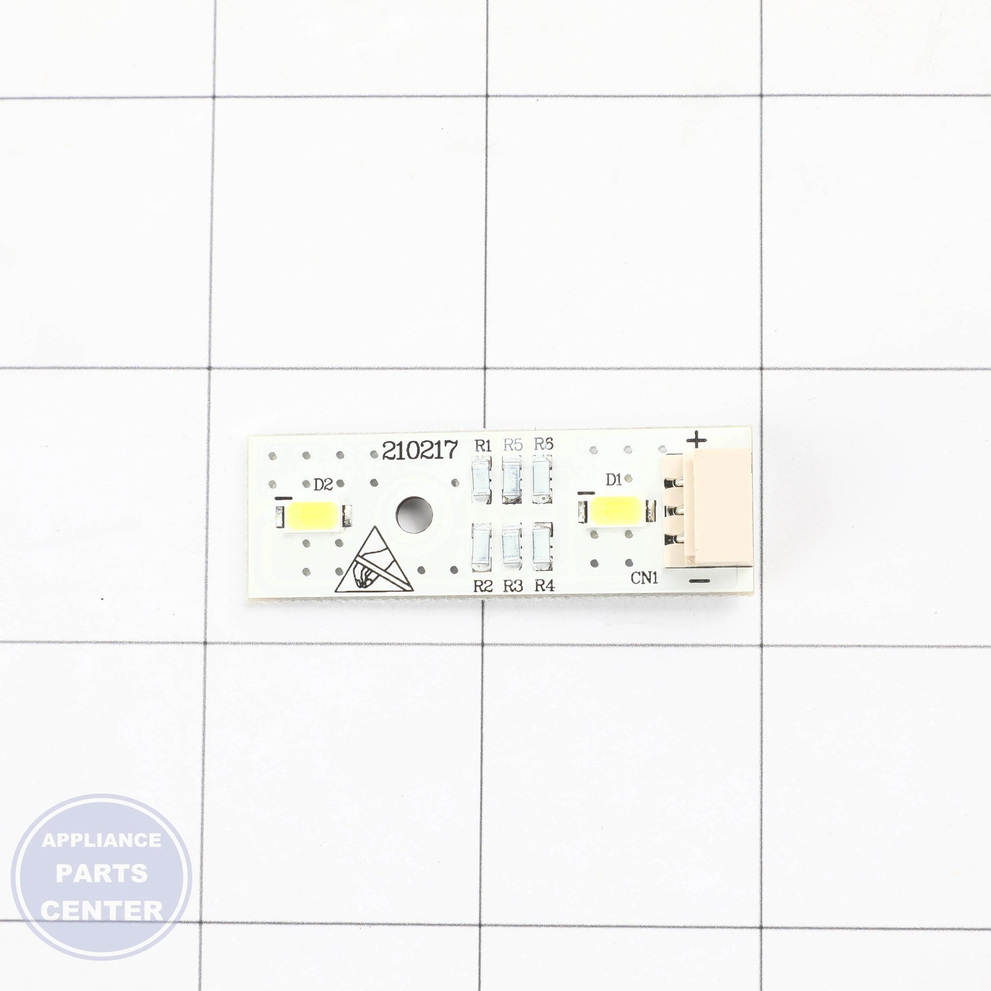 REFRIGERATOR LED LIGHT WR55X27783 - Side view with 10-year lifespan
