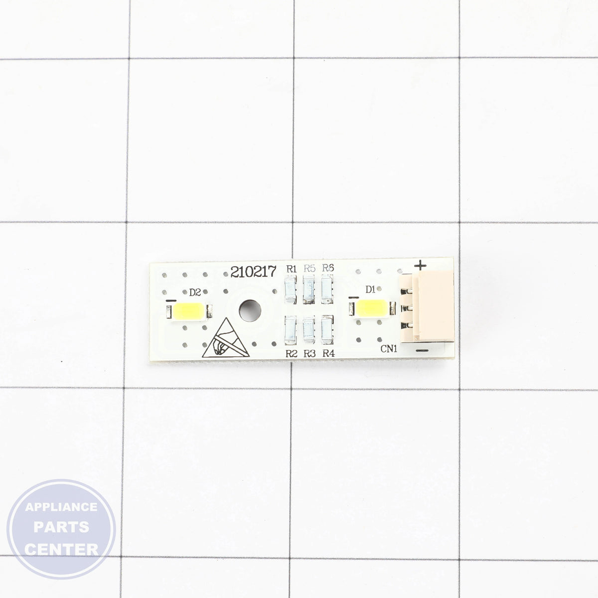 REFRIGERATOR LED LIGHT WR55X27783 - Side view with 10-year lifespan