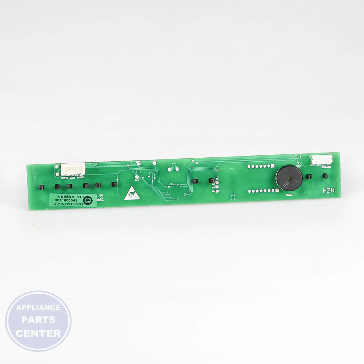 GEH CONTROL BOARD WR55X28261 - Installation in specific model showing mounting points