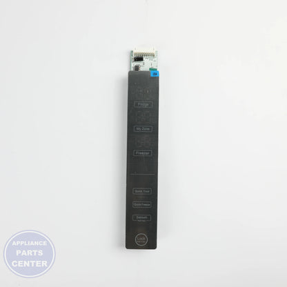 USER INTERFACE DISPLAY WR55X29736 - Side view with precise measurements