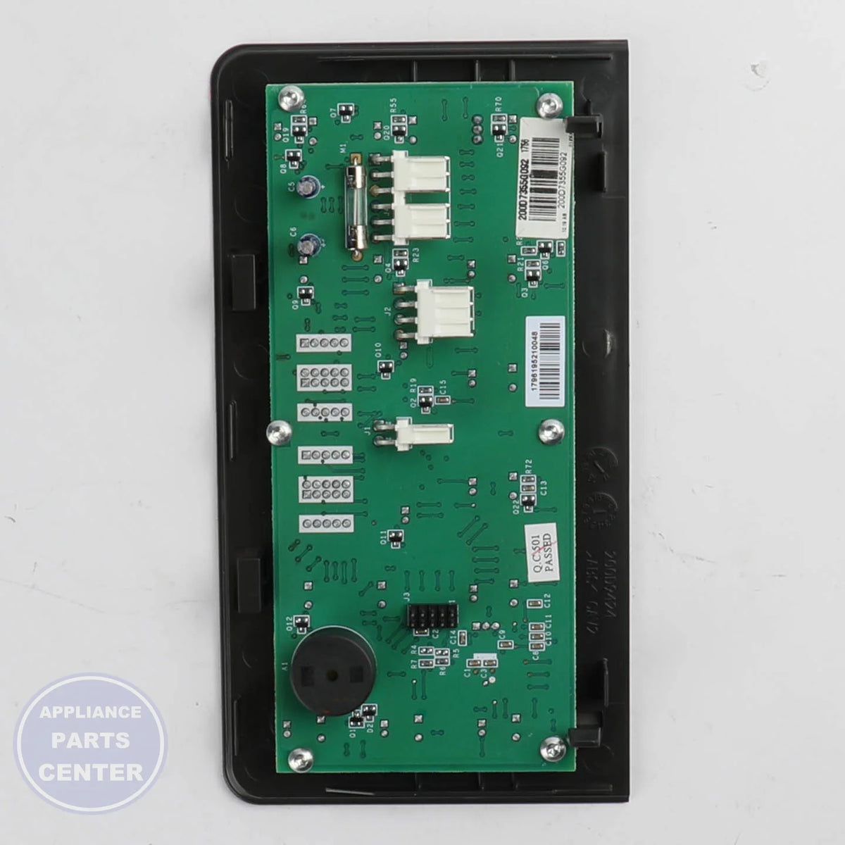 DISPENSER INTERFACE & BOARD DORIAN GRAY WR55X30691 - Detailed view of circuit board & timer