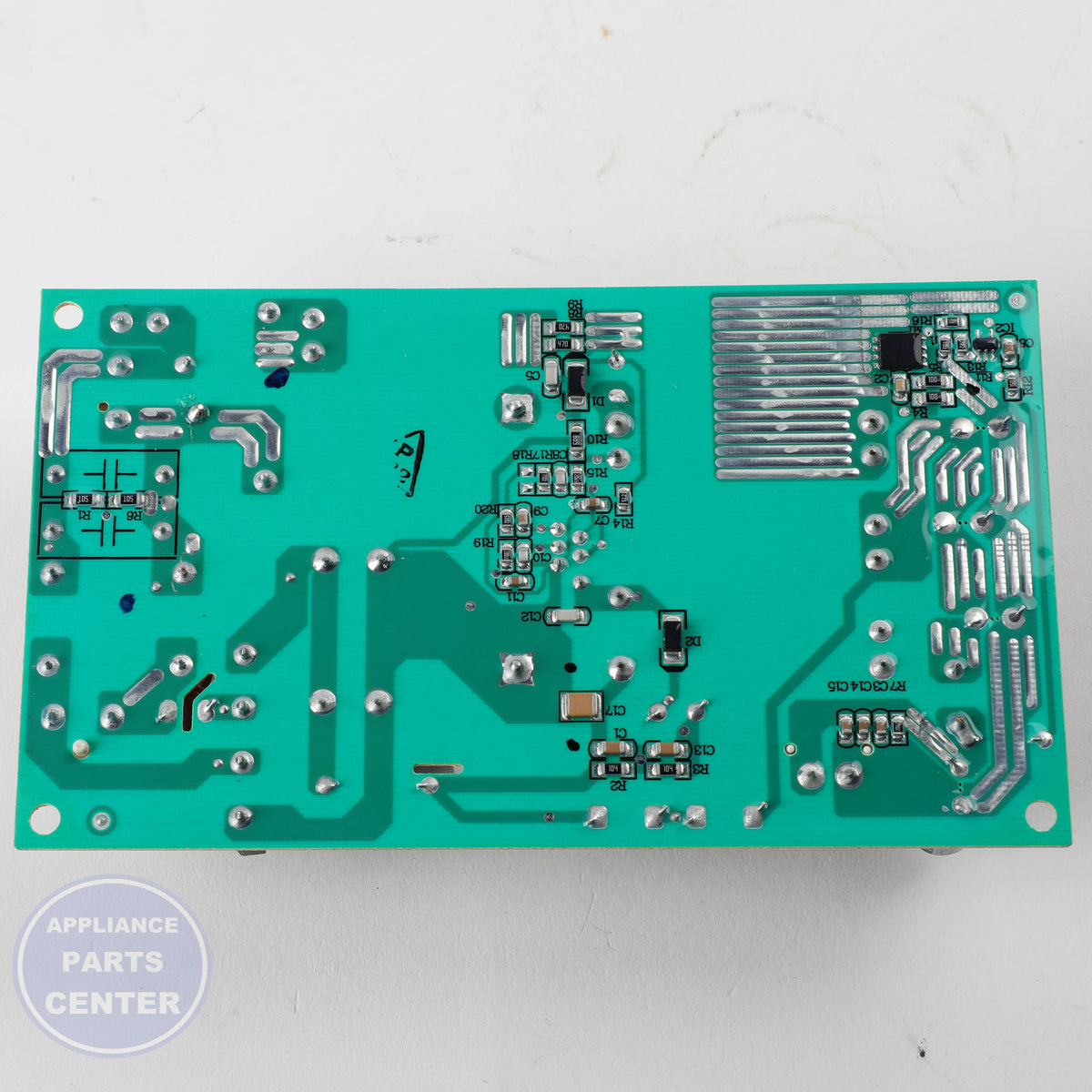 GEH REFRIGERATOR POWER SUPPLY BOARD WR55X31984 - Installation in GEH XYZ model showing key mounting points