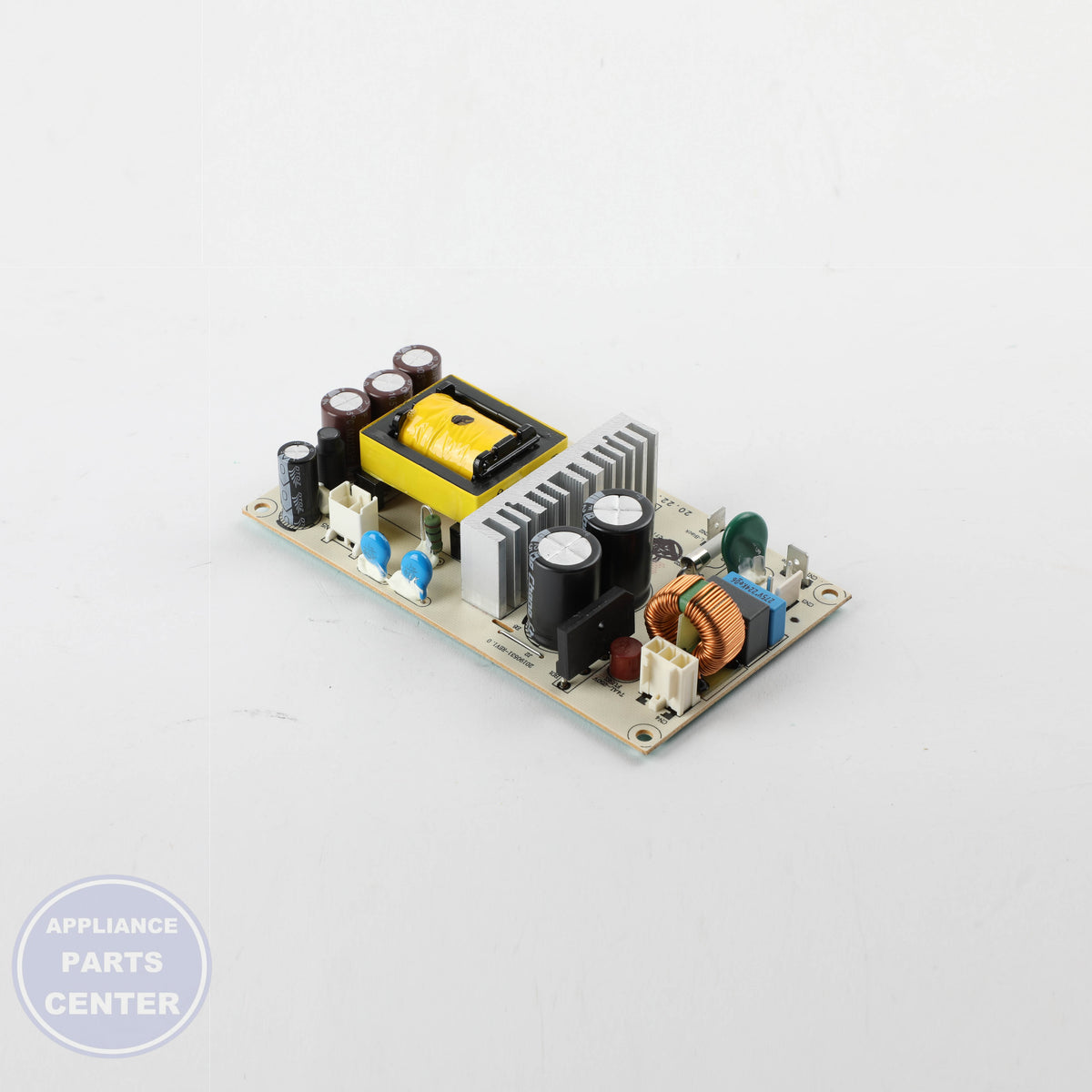 GEH REFRIGERATOR POWER SUPPLY BOARD WR55X31984 - Installation in GEH XYZ model showing key mounting points