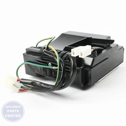 INVERTER WR55X32676 - Detailed view of circuit board & timer assembly