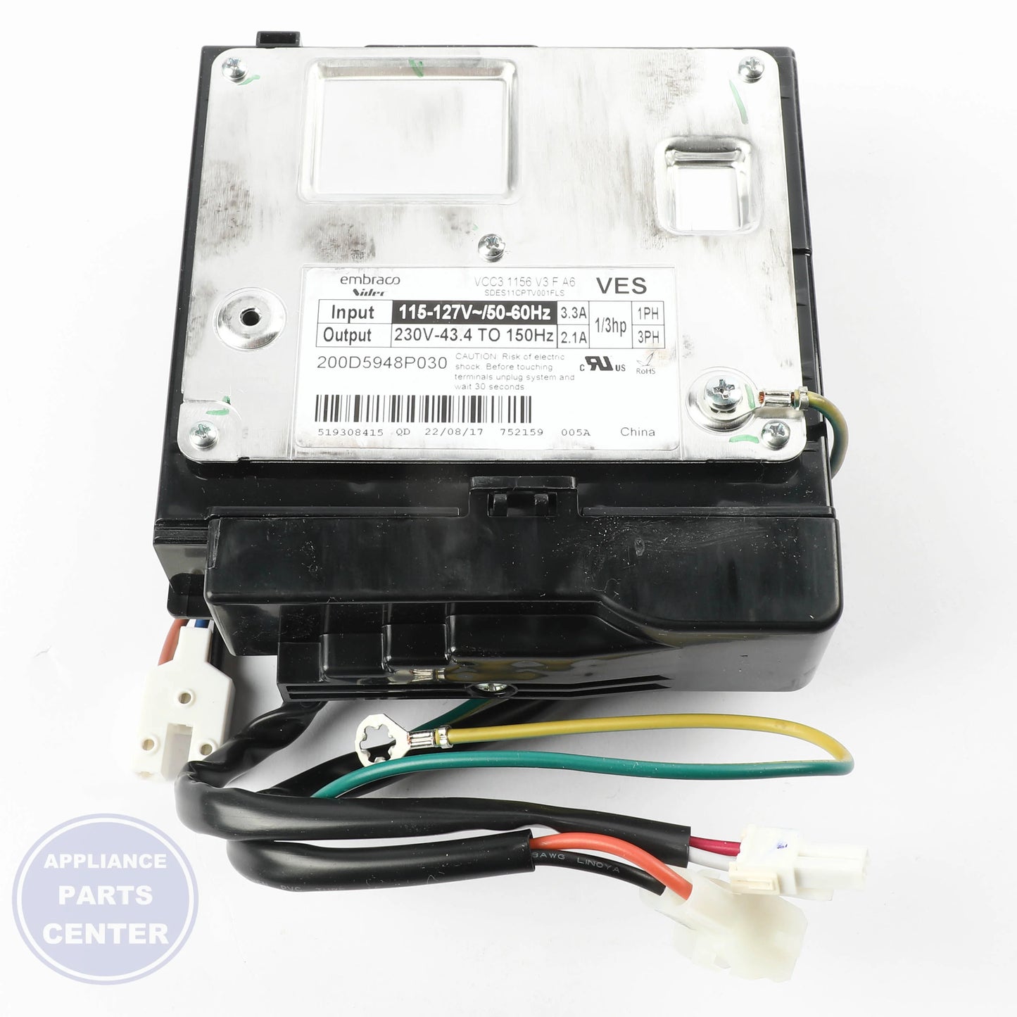 GEH INVERTER WR55X32676 - Main view showing precise compressor control for GEH Refrigerators