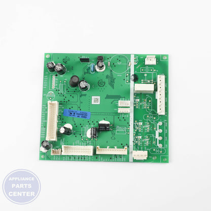 MAIN BOARD WR55X33809 - Side view with exact measurements and specs