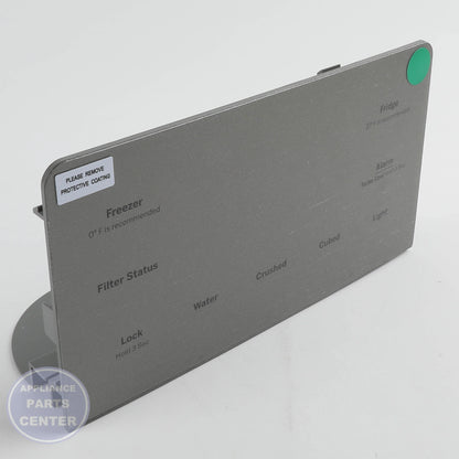 DISPLAY CONTROL STAINLESS STEEL WR55X35529 - Detailed view of temperature settings