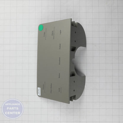 GEH DISPLAY CONTROL STAINLESS STEEL WR55X35529 - Installation in specific model showing mounting points