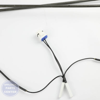 GEH FREEZER HEATER AND HARNESS WR55X36087 - Installation in specific model showcasing key mounting points