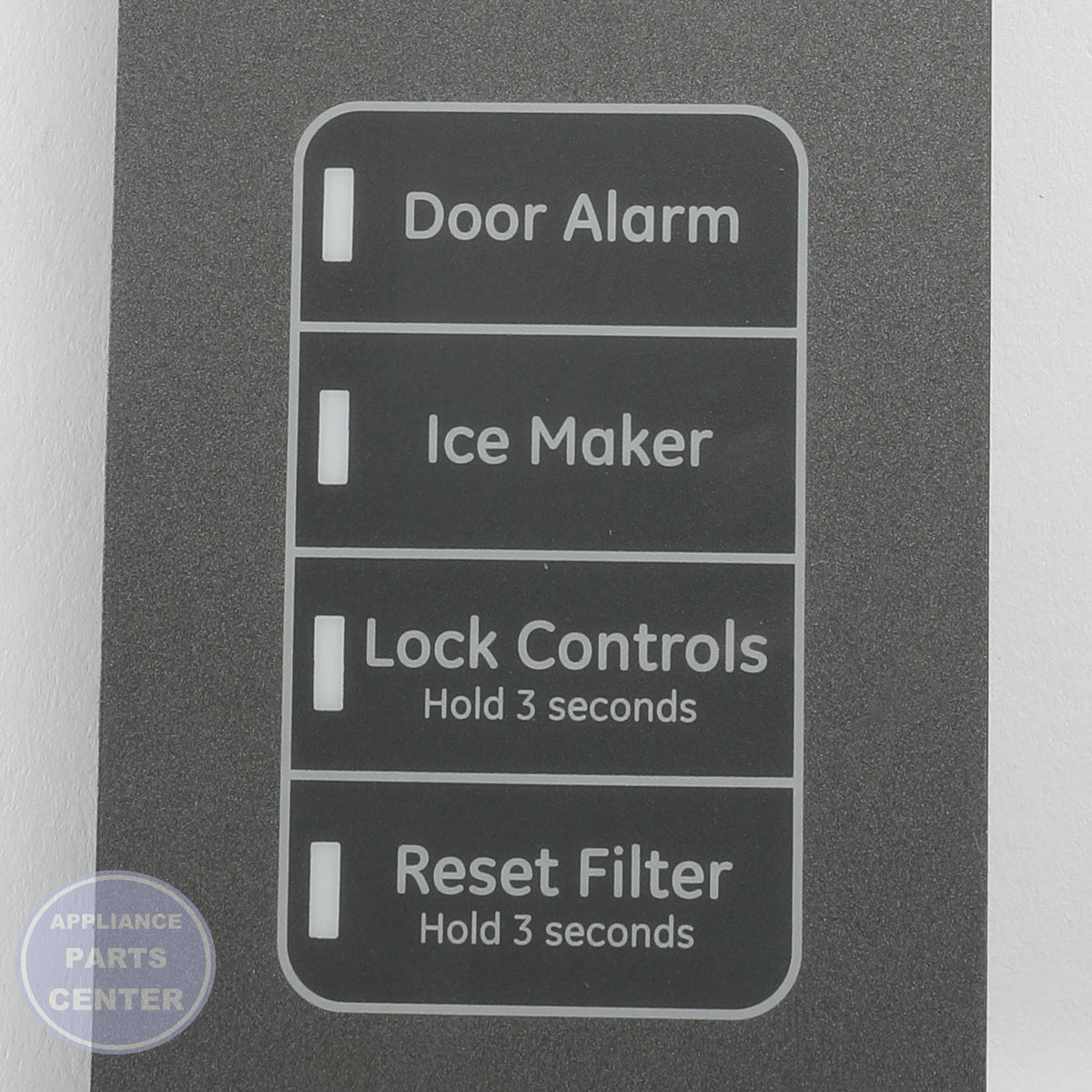GEH CONTROL LH DOOR SIDE ASM WR55X39248 - Installation in WR55X11187 showing key mounting points