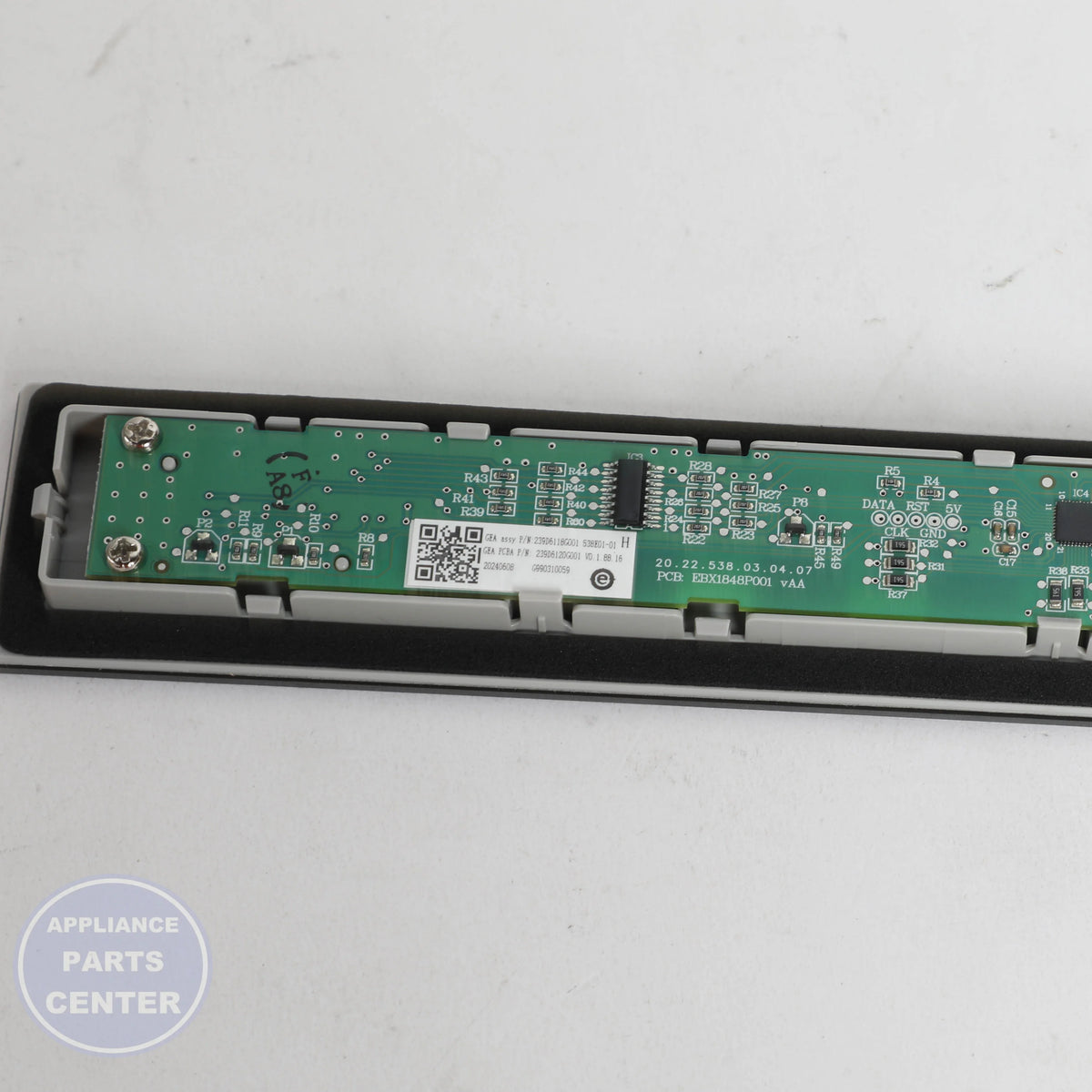 4 MODE CONVERTIBLE DRAWER CONTROL WR55X41525 - Side view with precise measurements