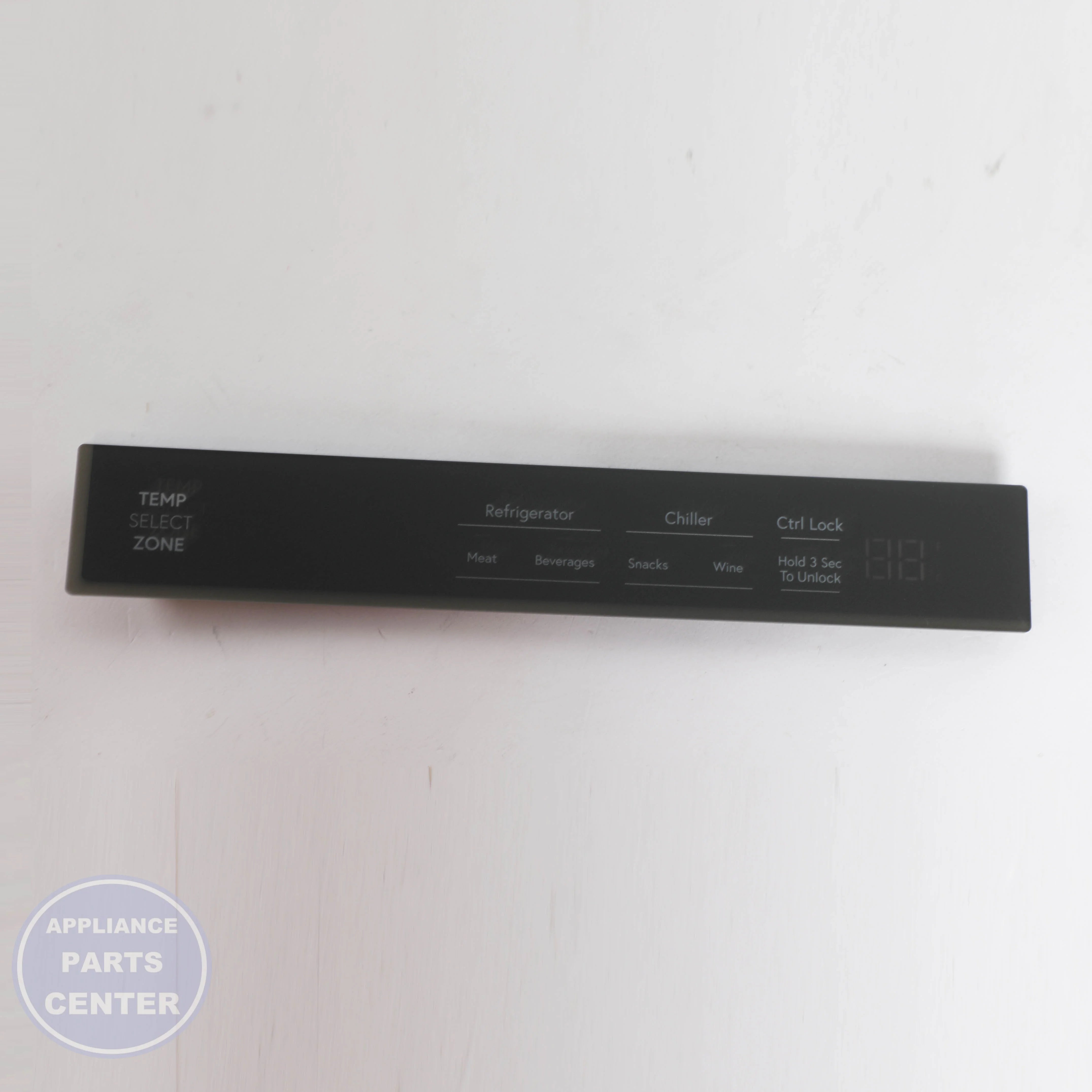 GEH 4 MODE CONVERTIBLE DRAWER CONTROL WR55X41525 - Installation in GEH fridge showing mounting points