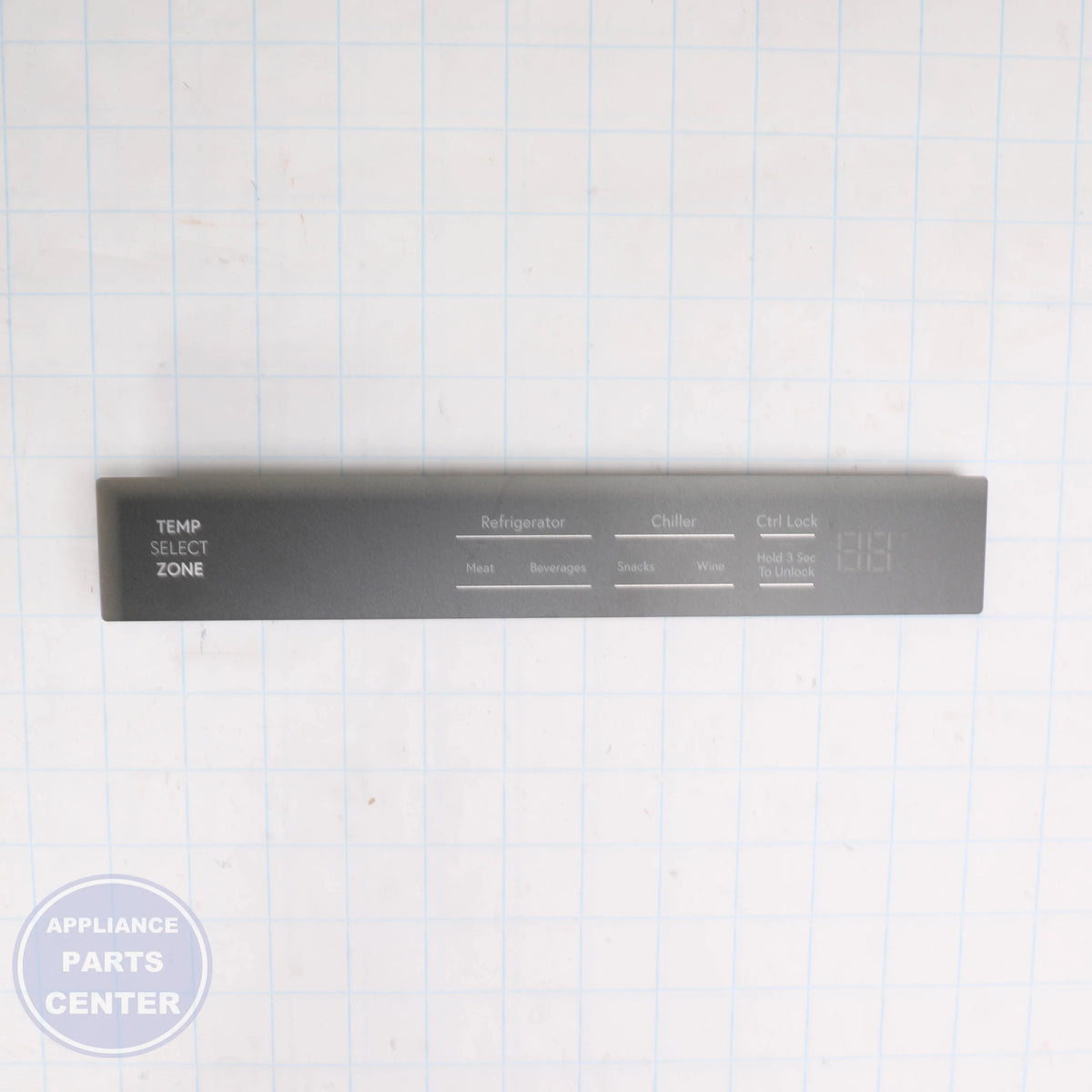 GEH 4 MODE CONVERTIBLE DRAWER CONTROL WR55X41525 - Installation in GEH fridge showing mounting points