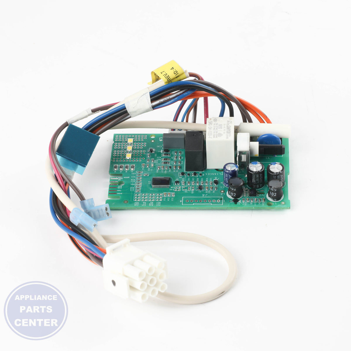 REFRIGERATOR MAIN CONTROL BOARD WR55X43779 - Detailed view of temperature control details