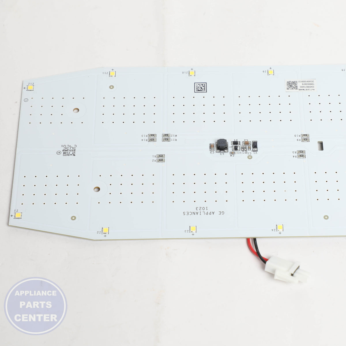 TOP LED BOARD WR55X47615 - Detailed view of long-lasting LED technology