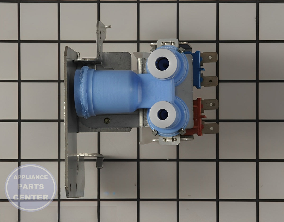Water Inlet Valve WR57X10019 - Detailed view of valve & float mechanism