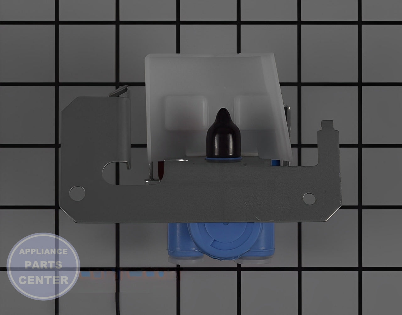 GE REFRIGERATOR WATER VALVE KIT WR57X10051 - Detailed view of valve & float details
