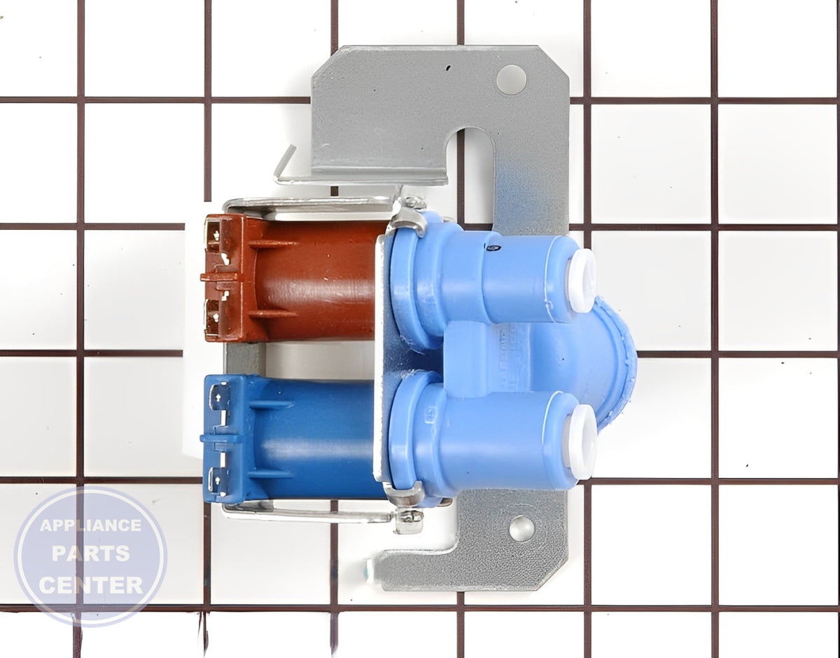 GE REFRIGERATOR WATER INLET VALVE WR57X33326 - Main view showing valve & float for GE models