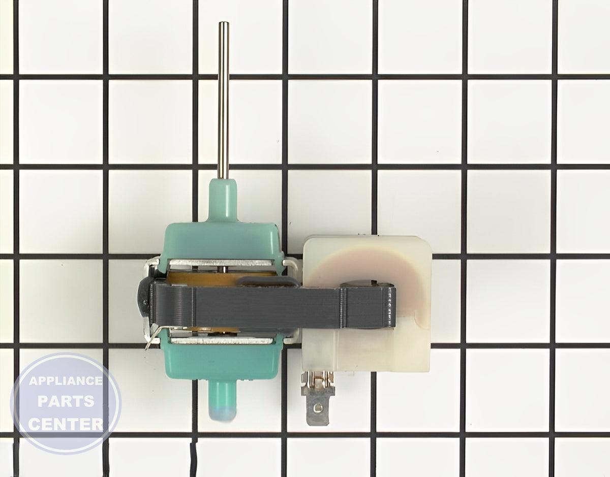 GE Evaporator Fan Motor WR60X10008 - Main view showing efficient cooling for various GE, Kenmore, Hotpoint, and RCA models