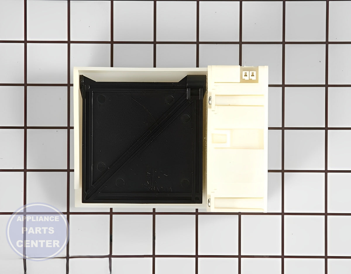 GE REFRIGERATOR DAMPER ASSEMBLY WR60X10063 - Main view showing precise temperature control for specific models