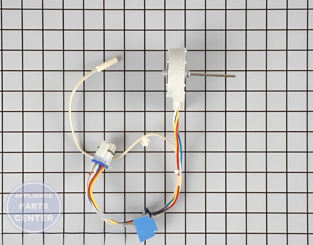 GE REFRIGERATOR EVAPORATOR DC MOTOR WITH THERMISTOR WR60X10074 - Detailed view of efficient temperature control