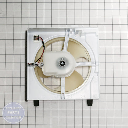 GEH CONDENSER FAN ASM WR60X10177 - Installation in specific model showing easy mounting points