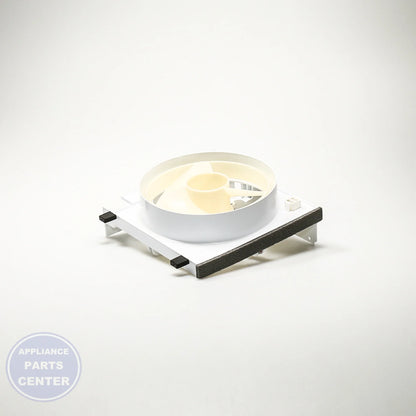 GEH CONDENSER FAN ASM WR60X10177 - Installation in specific model showing easy mounting points