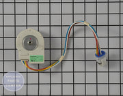 GE REFRIGERATOR EVAPORATOR FAN MOTOR WR60X10185 - Main view showing efficient air circulation for WR60X10043 and WR60X10154