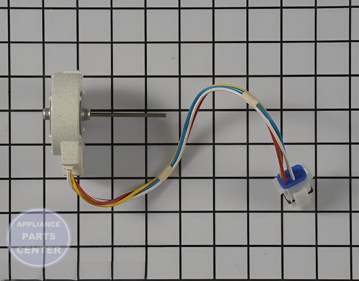 GE REFRIGERATOR EVAPORATOR FAN MOTOR WR60X10185 - Detailed view of reliable motor performance