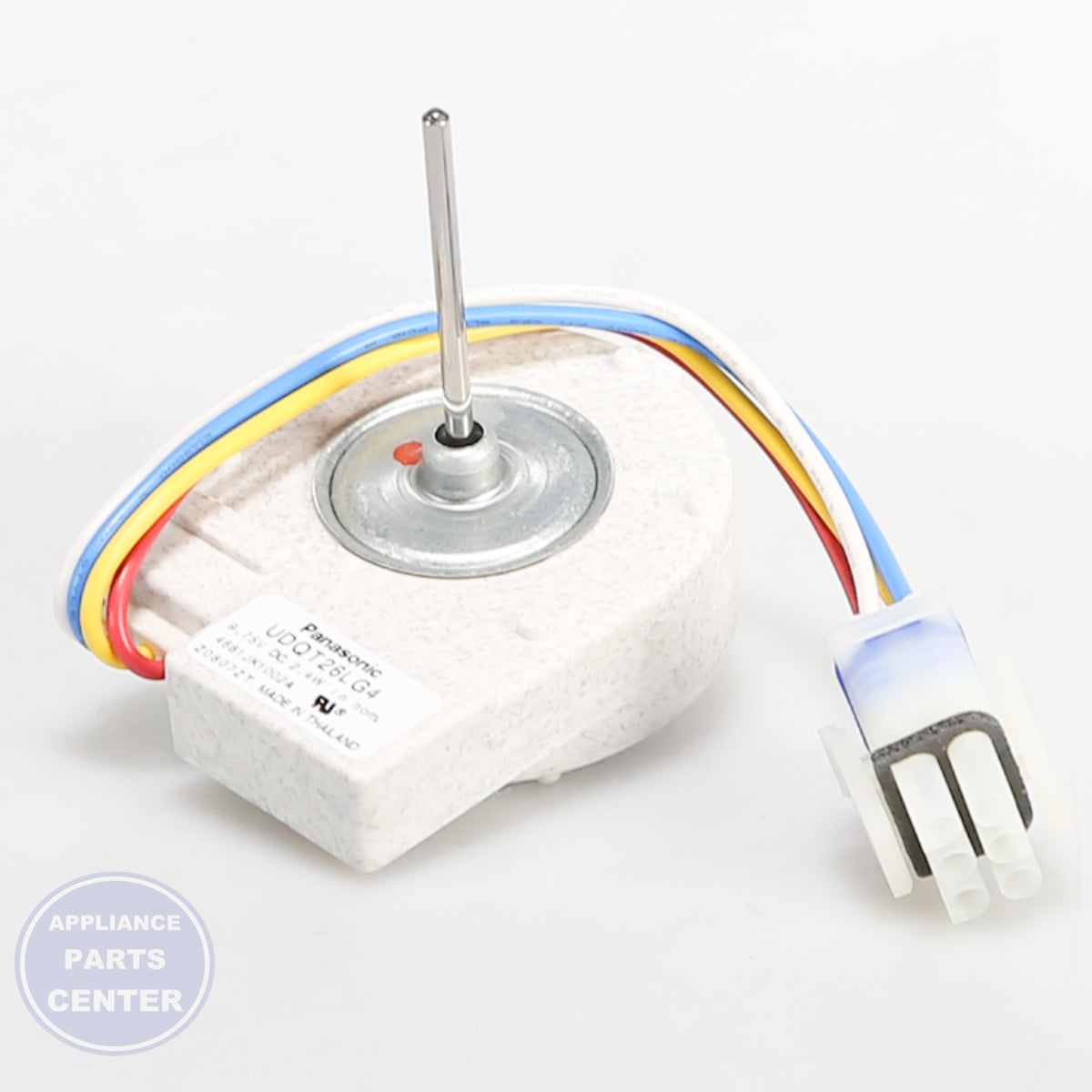 GEH MOTOR ASM REF FAN. WR60X10196 - Main view showing precise air circulation for GEH models