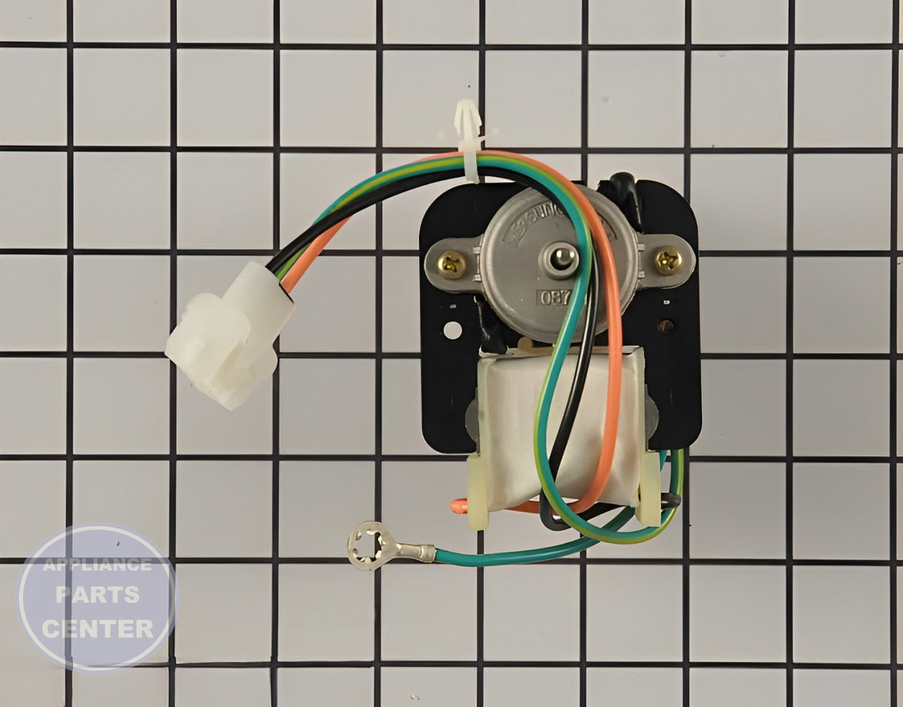 GE REFRIGERATOR CONDENSER FAN MOTOR WR60X10220 - Main view showing powerful motor for GEN models