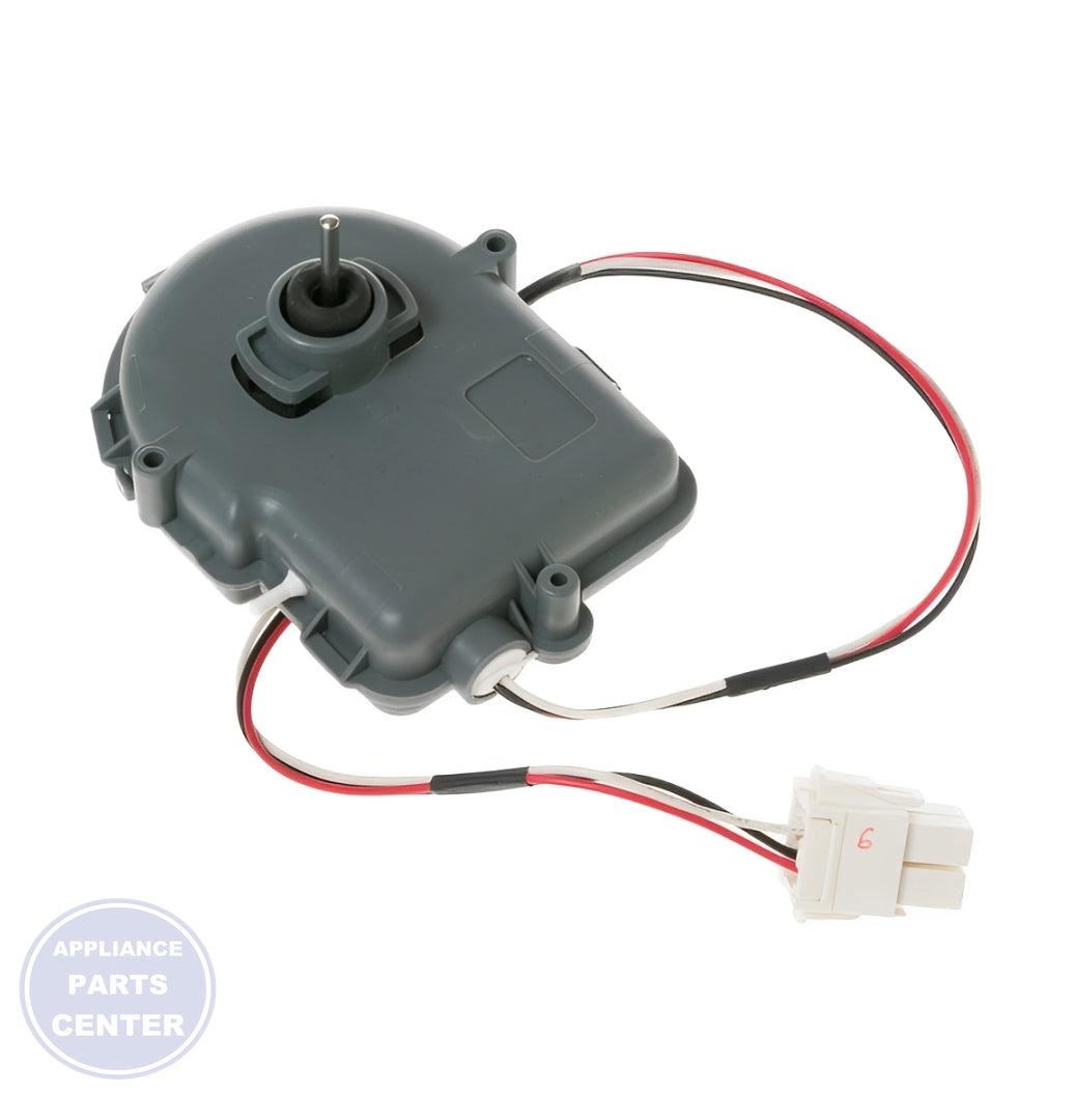 GE REFRIGERATOR MOTOR ASSEMBLY WR60X10254 - Installation in GE model showcasing key mounting points