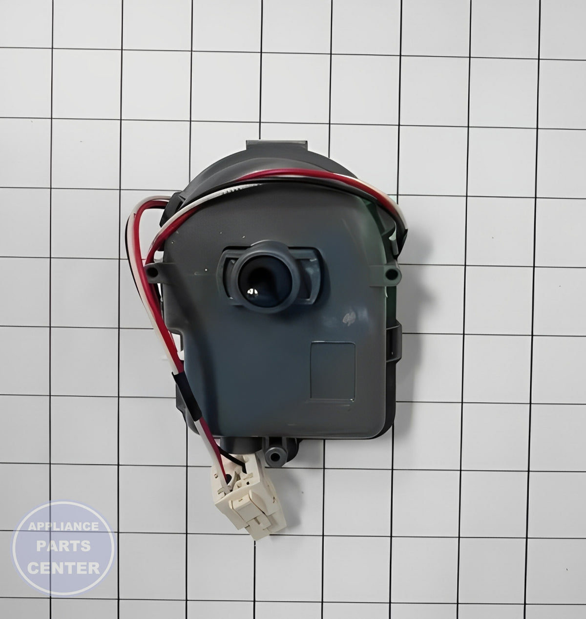 GE REFRIGERATOR MOTOR ASSEMBLY WR60X10254 - Installation in GE model showcasing key mounting points