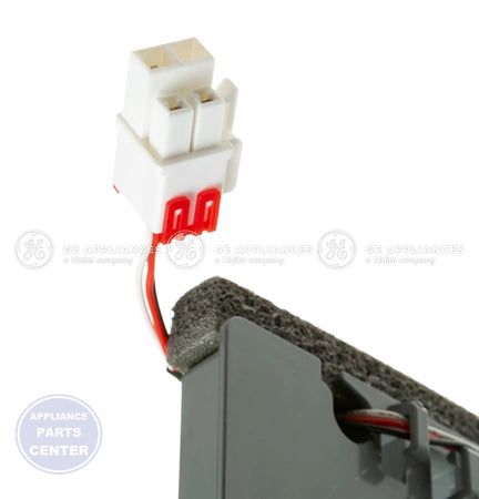 GEH ASM CONDENSER FAN WR60X10256 - Installation in XYZ model showing key mounting points