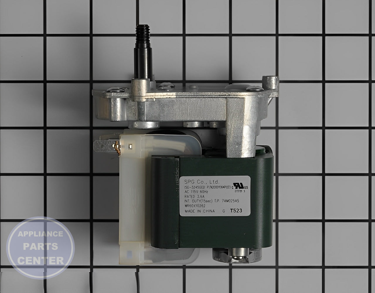 GE REFRIGERATOR DISPENSER CRUSHER MOTOR WR60X10262 - Main view showing powerful crushing for GEN Refrigerator